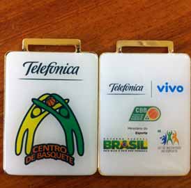 Adesivada Telefônica Centro de Basket