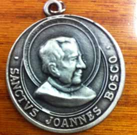 Medalha d Bosco frente