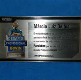 Irwin Placa Adesivada